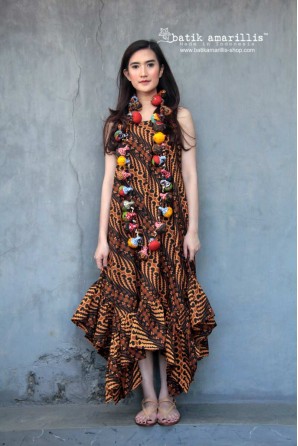 batik amarillis's breezey dress-PO
