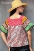 batik amarillis frida blouse 3