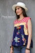 batik amarillis frida blouse