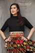batik amarillis's folklore obi belt
