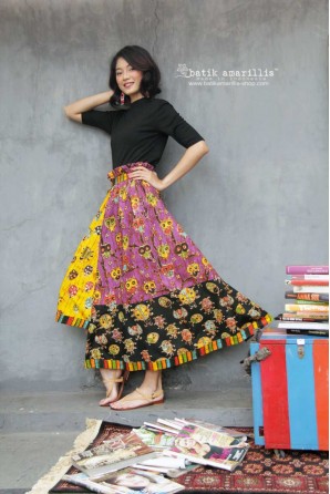 batik amarillis's in my pocket skirt-PO