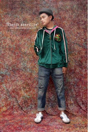 batik amarillis's velvet underground jacket-PO