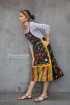 batik amarillis's project A overall wrap dress-PO