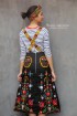 batik amarillis's project A overall wrap dress-PO