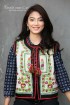 batik amarillis's folklore vest 8-PO