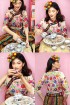 batik amarillis's joyluck blouse-PO