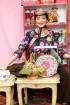 batik amarillis's joyluck blouse-PO