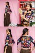 batik amarillis's joyluck blouse-PO