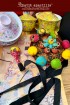 batik amarillis's wen hua hair fascinator-PO