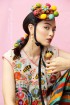 batik amarillis's wen hua hair fascinator-PO