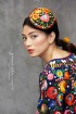 batik amarillis's wen hua hair fascinator-PO