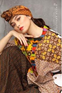batik amarillis’s lestari turban