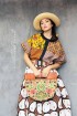 batik amarillis's suika hand bag