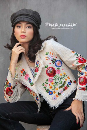 batik amarillis's it girl jacket-PO