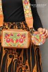 batik amarillis's coin bag charm