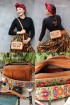 batik amarillis's wanderer bag
