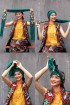 batik amarillis's tenun gedog seseran shawl
