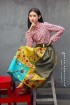 batik amarillis's rainbow crackers skirt 2-PO