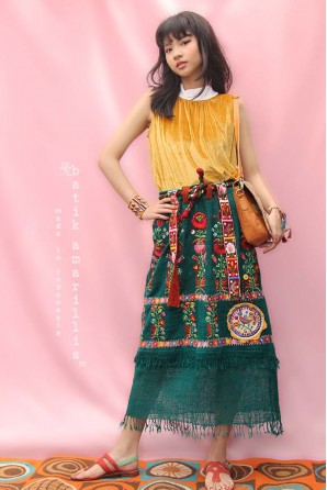 batik amarillis's birthday 12 skirt-PO
