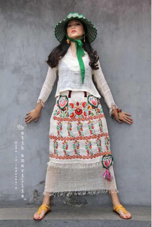 batik amarillis's birthday 12 skirt-PO