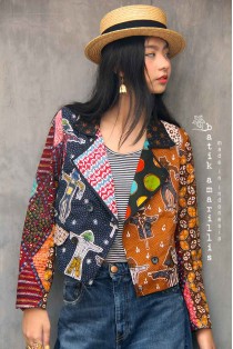 batik amarillis's it girl jacket-PO
