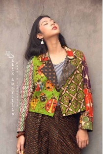 batik amarillis's it girl jacket