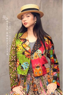 batik amarillis's it girl jacket