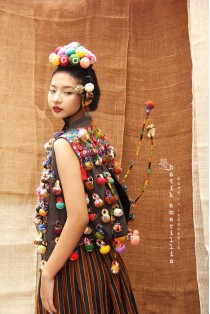 batik amarillis's remy vest-PO