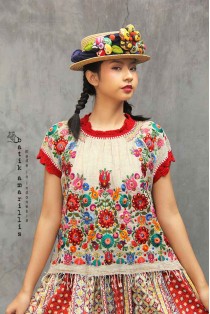batik amarillis's hajnalka blouse-PO