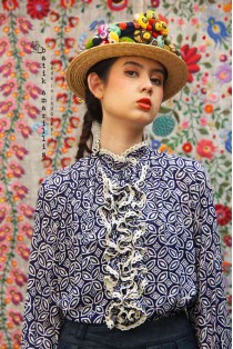 batik amarillis's amarillissima X blouse  