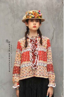 batik amarillis's amarillissima X blouse-PO