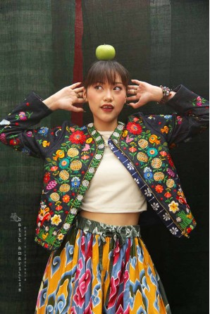 batik amarillis's ride on time jacket
