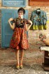 batik amarillis's blooming dress