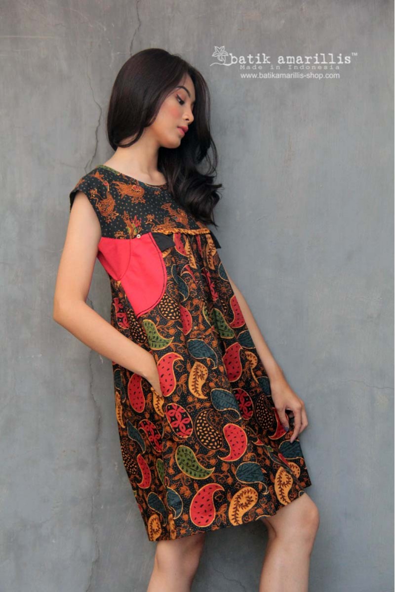 batik amarillis's frida tunic/dress -PO - Batik Amarillis