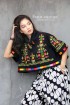 batik amarillis's all you need is love blouse-PO
