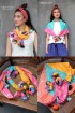 batik amarillis's mini BLT shawl