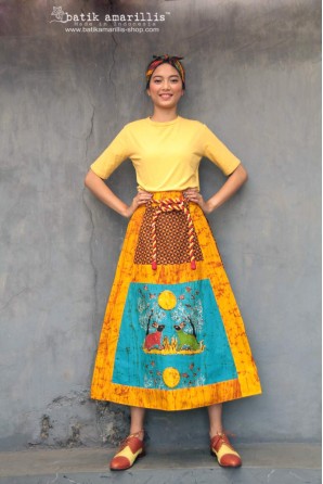 batik amarillis's H skirt