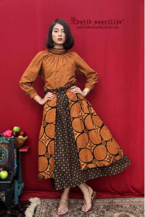 batik amarillis's la romaine skirt 2-PO