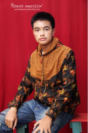 batik amarillis's girl meets boy jacket 4