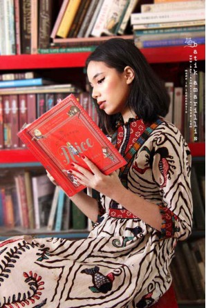 batik amarillis's birthday dress 8-PO