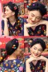 batik amarillis's princess charming hair band-PO