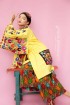 batik amarillis's kiku jacket 3-PO