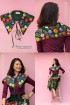 batik amarillis's mayflower collar-PO