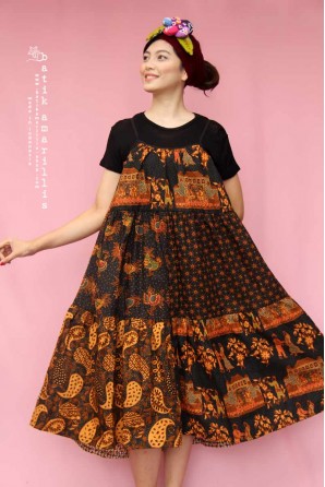 batik amarillis's antonia dress-PO