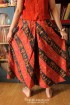 batik amarillis's warrior pants