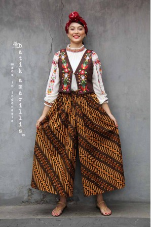 batik amarillis's warrior pants -PO