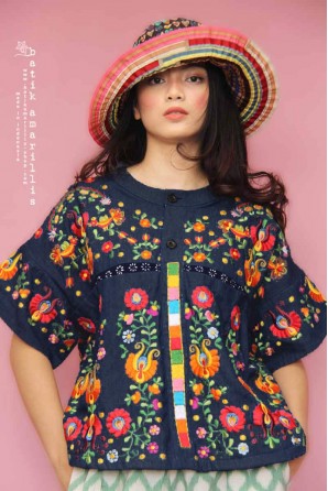 batik amarillis's breezy blouse 2 revamped-PO