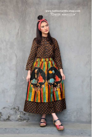 batik amarillis's adora skirt-PO