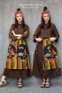 batik amarillis's adora skirt