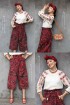 batik amarillis's zairai pants